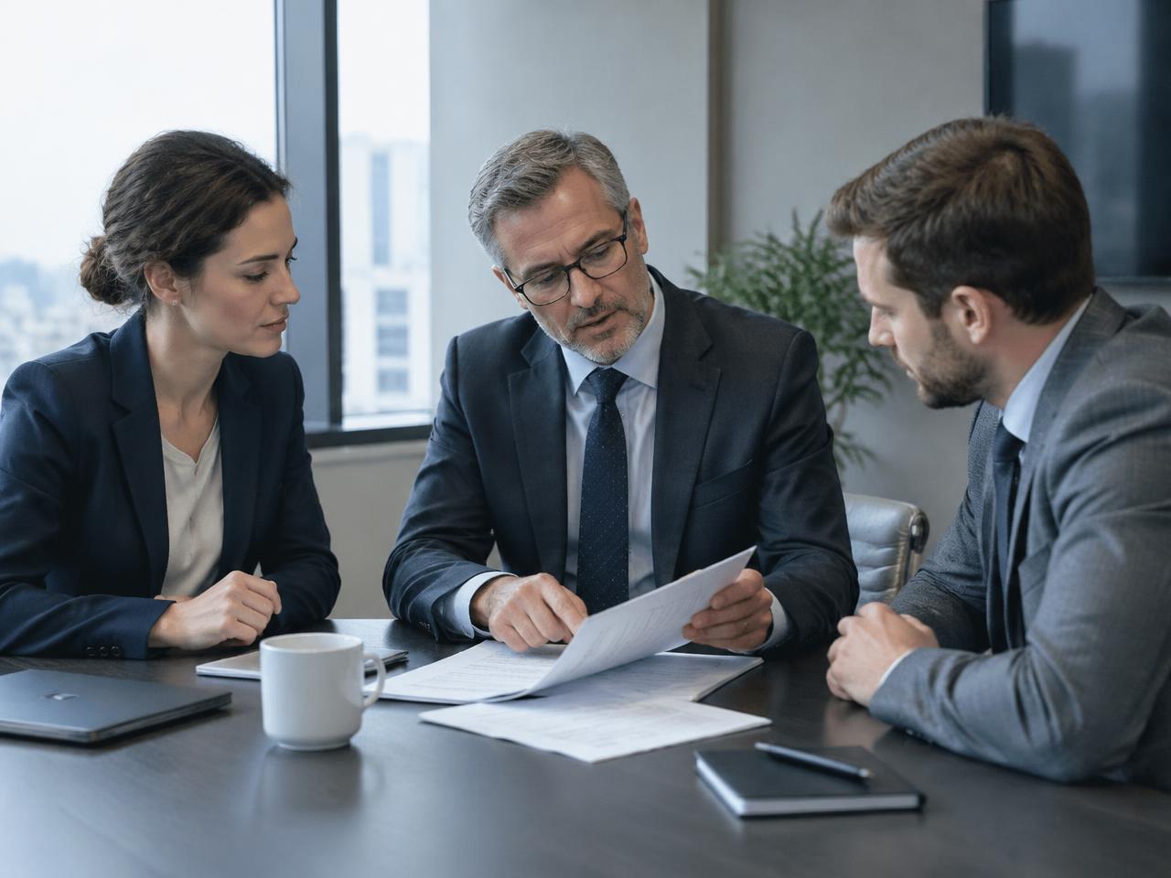 Consultant advising managers on an Employee Relations matter